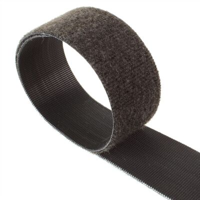 Káblový organizér suchý zips 25m návin, čierna farba, šírka 10mm, Flame Retardant, VELCRO® ONE-WRAP®