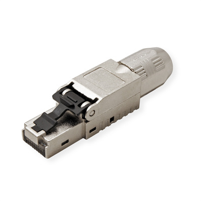 Konektor 8/8 RJ45 cat.6a, 10Gbit, na drôt aj lanko, montáž bez klieští AWG 22-27