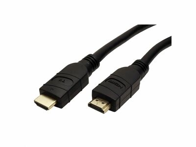 Kábel HDMI M/M 20m, Ultra High Speed+Eth, 4K@60Hz, HDMI 2.0, 18G, G, čierny, Aktívny ROZBALENÝ