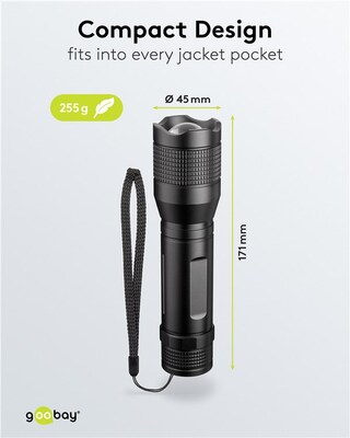 Batéria ručná LED Super Bright 1500