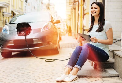 Kábel LAPP nabíjací pre elektromobily Type 2, 5m, 22kW, 32A, 3 fázy, čierny