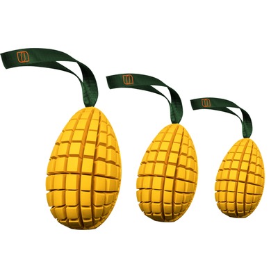 Pešek MANGO, na plnenie, kaučuk, 1 uško, 9cm/16cm, L, žltý, HS