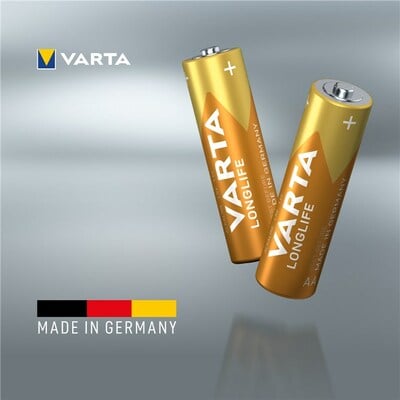 Baterka VARTA Longlife Alkalická AA (24ks) 1.5V (LR6) XXL-Pack 24BL 