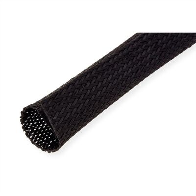 Káblový organizér Kábel Fix, suchý zips, 2.5m, ⌀ do 25mm, čierny