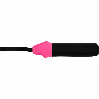 HS Pešek plávajúci, mäkký, 1 uško, 17cm/30cm, M, čierno-ružový HQ 