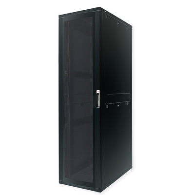 19" Rack na podlahu 47U, 2194x600x1000mm (HxWxD), PRO, čierny