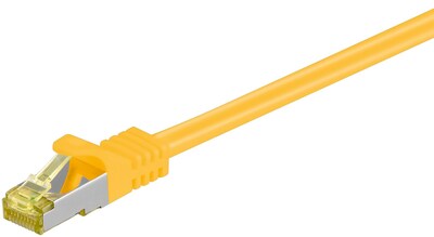 S/FTP (PiMF) Patchkábel LSOH 25m cat.7, žltý, Cu