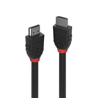 Kábel HDMI M/M 10m, High Speed+Eth, 4K@30Hz, HDMI 1.4, 10.2G, čierny, Black Line