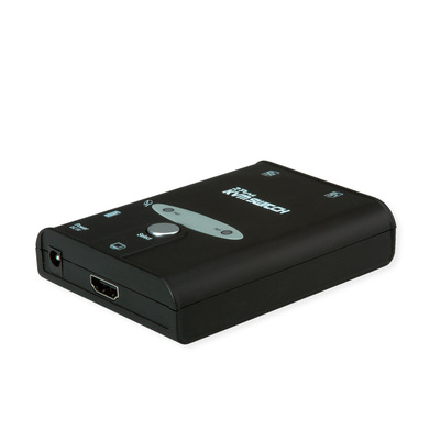 KVM switch/prepínač 2PC, HDMI, USB