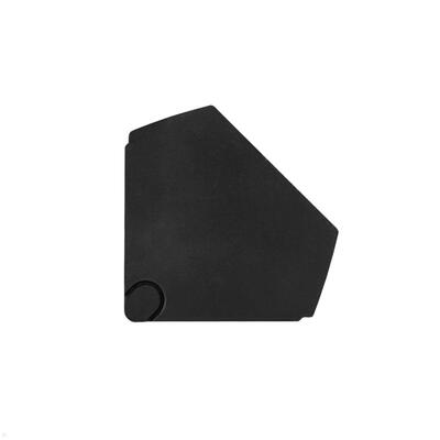 CASIA2 2xUTE 230V, USB nabíjačka, 2m kábel 1.5mm², vidlica CEE7/7, Hliník, čierna