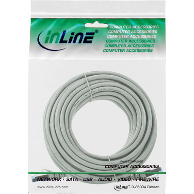 S/FTP (PiMF) Patchkábel LSOH 40m cat.6a, sivý, Cu, SuperFlex