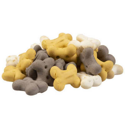 Pamlsky DUVO PLUS Biscuit Puppy bones - sušienky pre šteňaťá v tvare kostičiek s vanil. arómou, 500g