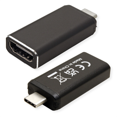 Adaptér USB Typ C na HDMI, 4K@60Hz, dongle, čierny