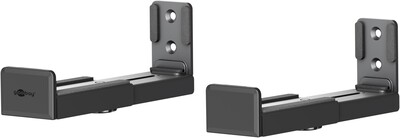 Držiak pre soundbar na stenu, max 15kg, čierny