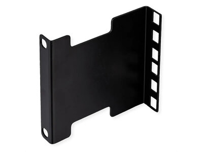 Adaptér pre zmenu inštalačnej hĺbky 101.5mm, 2U, čierny