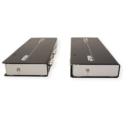 Predĺženie KVM cez TP do 200m, VGA, USB, RS-232, Dual Remote (lokálne ovládanie/monitor)