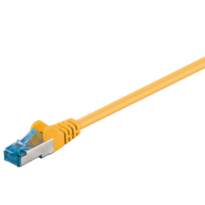 S/FTP (PiMF) Patchkábel LSOH 3m cat.6a, žltý, Cu