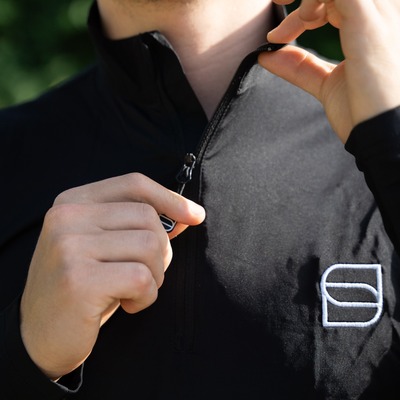 Tričko s krátkym rukávom s logom SPRENGER unisex s UV ochranou 50+, čierne, 2XL, HS