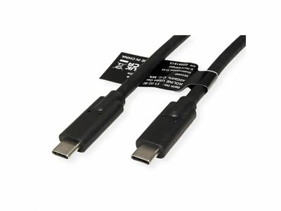 Kábel USB 4 Gen 3x2, Typ C CM/CM 2m, 40Gbps, PD 100w 20V5A, čierny