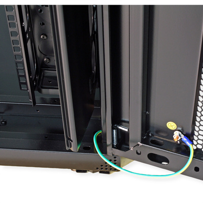 19" Rack na podlahu 42U, čierny, 2000x800x1000 mm (HxWxD)