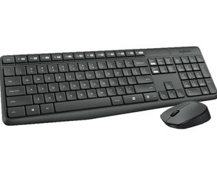 Klávesnica + myš Logitech Wireless Desktop MK235 SK/CZ