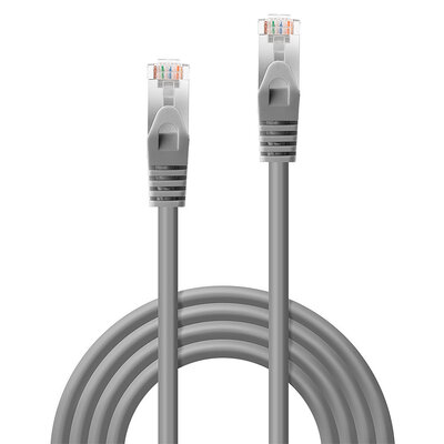 FTP Patchkábel 0.3m cat.6, sivý, CCA