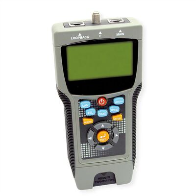 Tester siete LAN, Multi-Network, s LCD displayom, RJ45, BNC, praktické púzdro, batéria, TOP PRODUKT