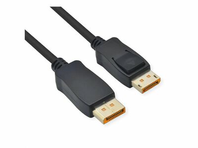 Kábel DisplayPort M/M 3m, 10K@60Hz, DP v2.1, 54Gbit/s, čierny