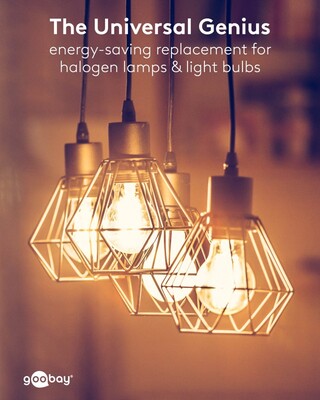 Filament LED Bulb, 11 W -base E27, warm white, not dimmable