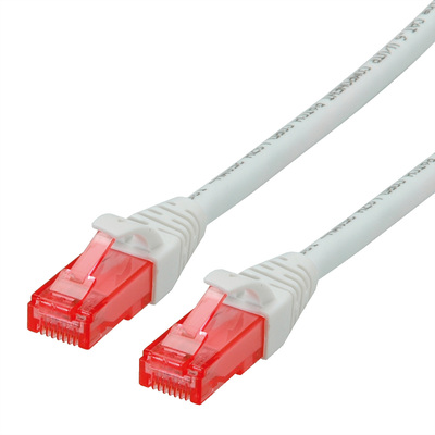 UTP Patchkábel LSOH 0.3m cat.6, biely, CCA, Component Level
