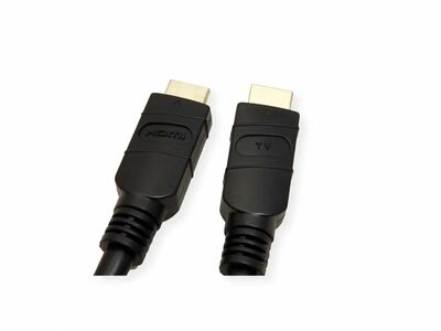 Kábel HDMI M/M 20m, Ultra High Speed+Eth, 4K@60Hz, HDMI 2.0, 18G, G, čierny, Aktívny ROZBALENÝ