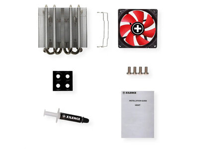 Chladič procesora Xilence I404T pre Intel, ventilátor 92 mm