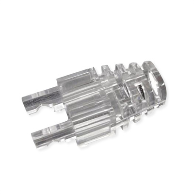 Krytka na easy-pass-through konektor RJ45, max ø6.5mm, priehľadný, 10ks/bal