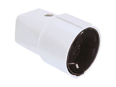 Konektor SCHUKO samica biela na 1.5mm² kábel