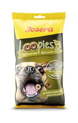 Josera Pamlsok Dog Loopies s jahňacím mäsom 150g