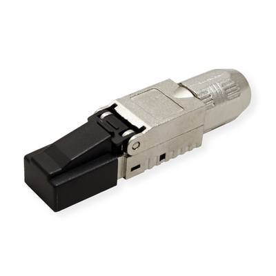 Konektor 8/8 RJ45 cat.6a, 10Gbit, na drôt aj lanko, montáž bez klieští AWG 22-27
