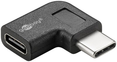 Adaptér USB 3.1 C 90°, uhlový