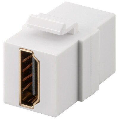 Modul HDMI Keystone F/F biely 4K/60Hz (3840x2160) UHD