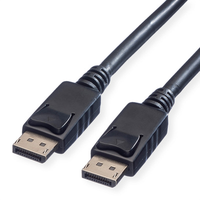 Kábel DisplayPort M/M 10m, čierny