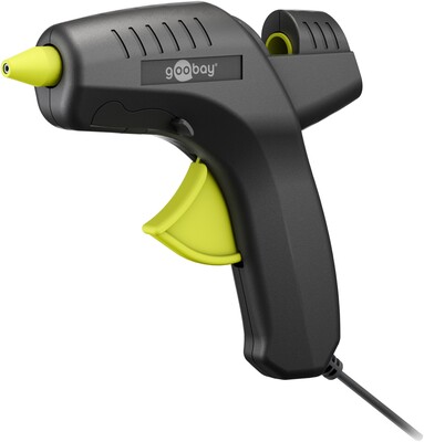Tavná lepiaca pištoľ Premium, 230V, 80 W, vrátane 2 lepiacích tyčiniek, čierna