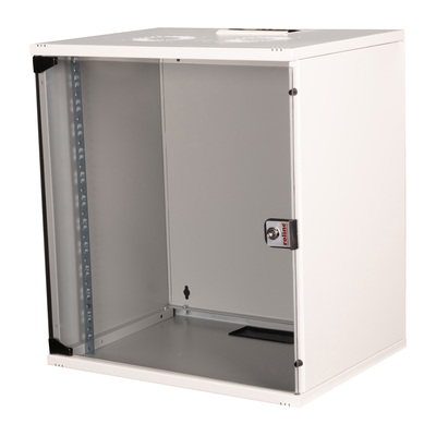 19" Rack na stenu 12U, sivý, 595x540x400 mm (HxWxD), RAL7035, BASIC