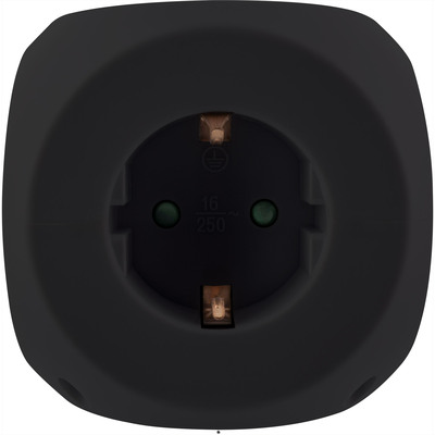 Predlžovačka 2m 3 zás. SCHUKO + USB nabíjačka 2x USB A, 2x USB Typ C, 17W, s vypínačom, čierna
