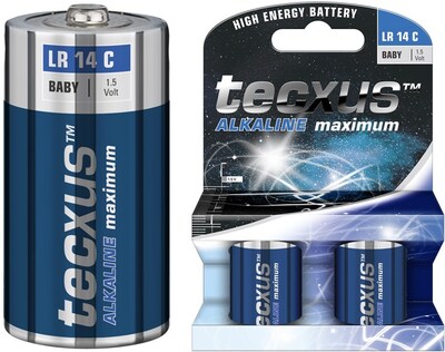 Baterka Tecxus Alkalická C Baby (2ks) 1.5V (LR14) 2BL