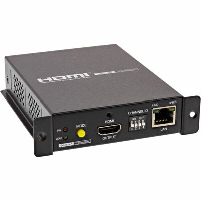 Predĺženie KVM cez TP do 100m, HDMI 4K@30Hz, USB, IR, RS232, (aj cez LAN/TCP/IP)