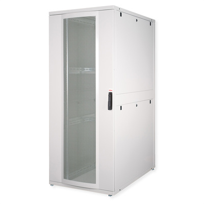19" Rack na podlahu 42U, 1970x800x1200mm (HxWxD), PRO, sivý