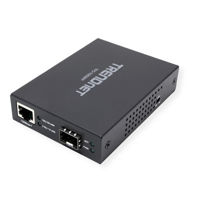 Optický konvertor RJ45 - SFP+, 10Gbps, čierny, TRENDnet