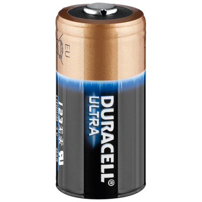 Baterka DURACELL Ultra Photo Lítiová CR123A 3V (DL123) 1BL