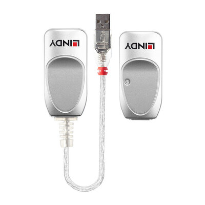 Predĺženie USB 1.1 cez TP do 50m, možnosť pripojiť ext. adaptér