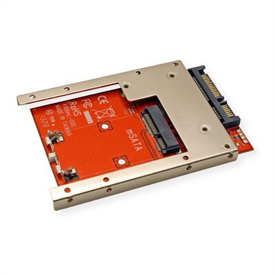 Adaptér mSATA 16pin SSD na 2.5 SATA 22pin
