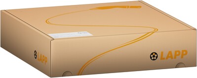 Kábel LAPP nabíjací pre elektromobily Type 2, 5m, 22kW, 32A, 3 fázy, čierny